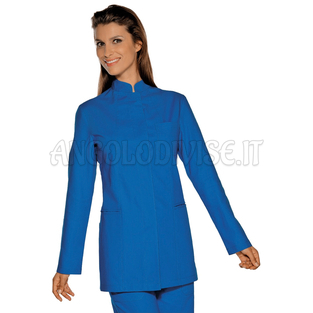ISACCO CASACCA LIONE AZZURRO 100 % COTTON
