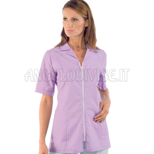 ISACCO CASACCA BARCELLONA M/M LILLA 65% POLYESTER  35% COTTON