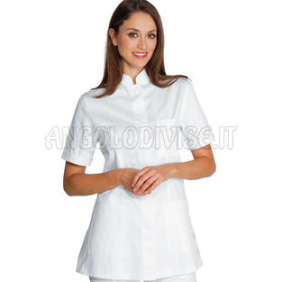 ISACCO CASACCA PANAREA BIANCO 100 % COTTON