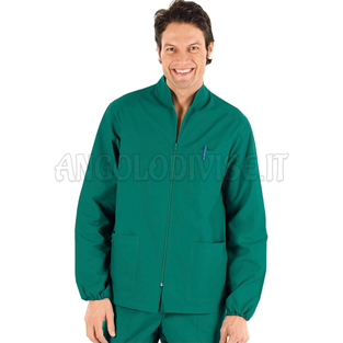 ISACCO CASACCA SAMARCANDA VERDE 100 % COTTON