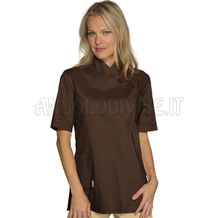 ISACCO CASACCA TAIPEI M/M CACAO 65% POLYESTER  35% COTTON