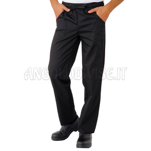 ISACCO PANTALACCIO NERO 3XL 65% POLYESTER  35% COTTON