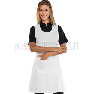 ISACCO PAPEETE LONG BIANCO 100 % POLYESTER