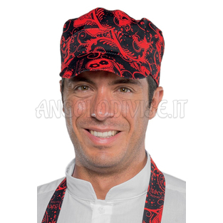 ISACCO CAPPELLO SAM SKULL 07 100 % COTTON