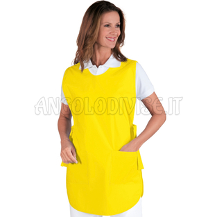 ISACCO PONCHO GIALLO 65% POLYESTER  35% COTTON