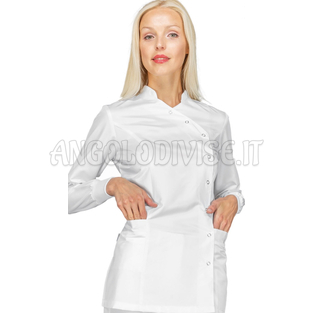 ISACCO CASACCA NIZZA SUPERDRY BIANCO POLSI IN MAGLIA 100% POLYESTER  SUPERDRY MICROFIBRA