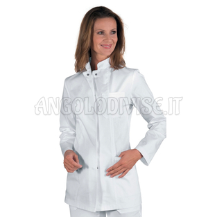 ISACCO CASACCA LIONE BIANCO 100 % COTTON