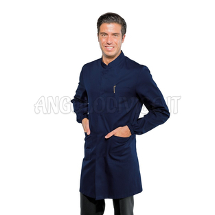 ISACCO CAMICE DOVER BLU 65% POLYESTER  35% COTTON