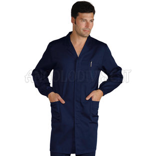 ISACCO CAMICE UOMO BLU SCURO 65% POLYESTER  35% COTTON