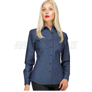 ISACCO CAMICETTA TENERIFE STRETCH LIGHT JEANS 97% COTTON  3% SPANDEX