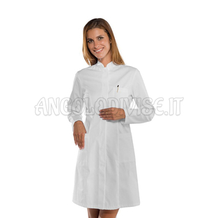 ISACCO CAMICE CATALINA BIANCO 65% POLYESTER  35% COTTON