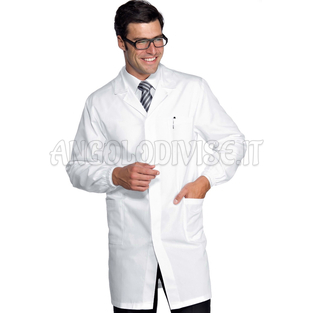 ISACCO CAMICE UOMO BIANCO CM 100 100 % COTTON