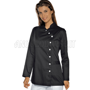 ISACCO CASACCA NIZZA NERO 65% POLYESTER  35% COTTON