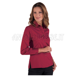 ISACCO CAMICETTA KYOTO VERMIGLIO 65% POLYESTER  35% COTTON