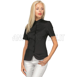 ISACCO BLUSA BALI M/M BOHEME NERO 100% POLYESTER BOHÉME