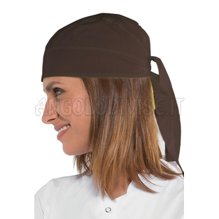 ISACCO BANDANA CACAO 65% POLYESTER  35% COTTON