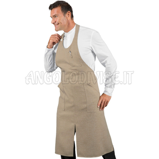 ISACCO SOMMELIER CON SPACCO NATURAL 100 % POLYESTER