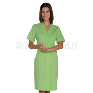 ISACCO CAMICE DONNA M/M MELA 65% POLYESTER  35% COTTON