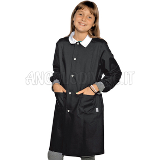 ISACCO GREMBIULE POLLICINO NERO 65% POLYESTER  35% COTTON
