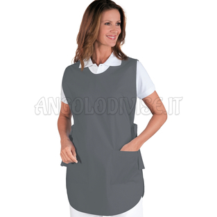 ISACCO PONCHO GRIGIO 65% POLYESTER  35% COTTON