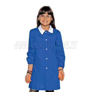 ISACCO GREMBIULINO POLLICINO BLU CINA 65% POLYESTER  35% COTTON