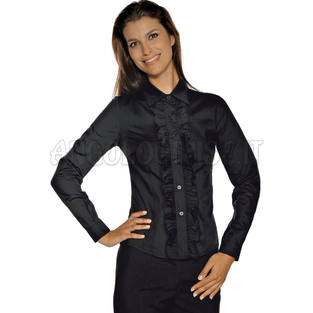 ISACCO CAMICETTA ETOILE NERO 65% POLYESTER  35% COTTON