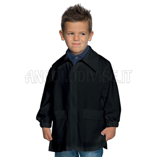 ISACCO BLUSA PINOCCHIO NERO 65% POLYESTER  35% COTTON