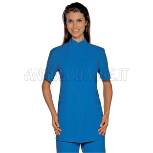 ISACCO CASACCA LIONE M/M AZZURRO 100 % COTTON