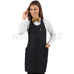 ISACCO SOMMELIER SHORT NERO 100 % POLYESTER