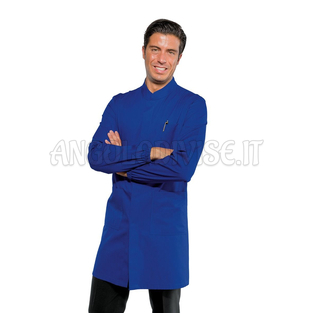 ISACCO CAMICE DOVER BLU CINA 65% POLYESTER  35% COTTON