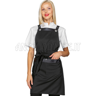 ISACCO GREMBIULE MILFORD NERO 100 % POLYESTER