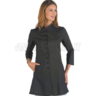 ISACCO CASACCA SIVIGLIA NERO 65% POLYESTER  35% COTTON