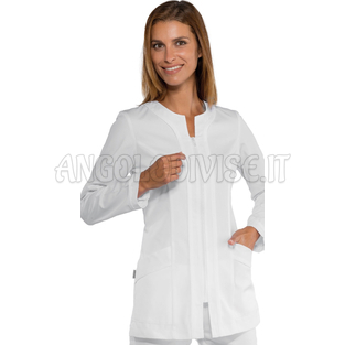 ISACCO CASACCA ARUBA BIANCO 65% POLYESTER  35% COTTON