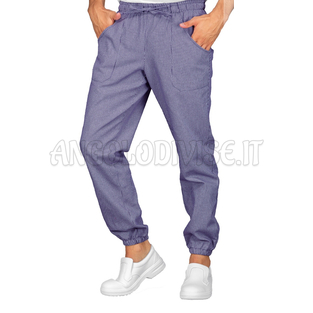 ISACCO PANTAGIAFFA PDP BIANCO+BLU 100 % COTTON
