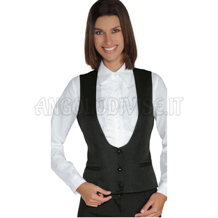 ISACCO GILET LAS VEGAS NERO 100 % POLYESTER