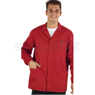 ISACCO GIACCA SPORT ROSSO 65% POLYESTER  35% COTTON
