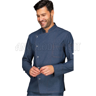 ISACCO GIACCA BELFAST JEANS 100 % COTTON