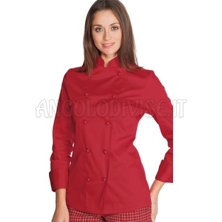 ISACCO GIACCA RED LADY 65% POLYESTER  35% COTTON