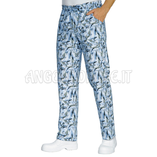 ISACCO PANTALACCIO FISH 100 % COTTON