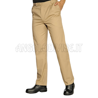 ISACCO PANTALONE LAVORO BISCOTTO 65% POLYESTER  35% COTTON