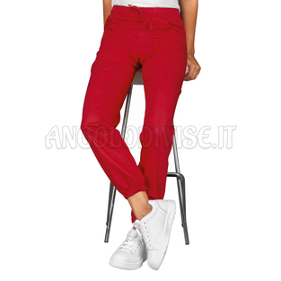 ISACCO PANTAGIAFFA ROSSO 65% POLYESTER  35% COTTON