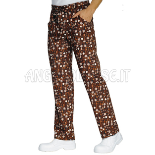 ISACCO PANTALACCIO CHOCOLATE 100 % COTTON