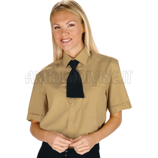 ISACCO CAMICIA UNISEX M/M BISCOTTO 65% POLYESTER  35% COTTON