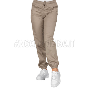 ISACCO PANTAGIAFFA TORTORA 65% POLYESTER  35% COTTON