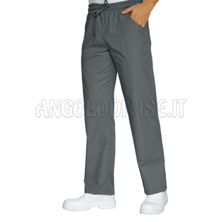 ISACCO PANTALACCIO GRIGIO 65% POLYESTER  35% COTTON