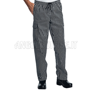 ISACCO PANTACHEF LONDRA 01 65% POLYESTER  35% COTTON