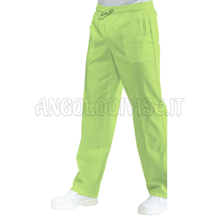 ISACCO PANTALONE C/ELASTICO MELA 65% POLYESTER  35% COTTON