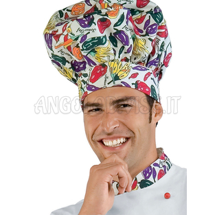 ISACCO CAPPELLO CUOCO PEPPER 100 % COTTON
