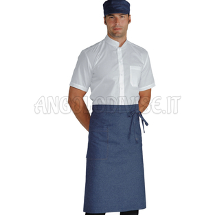 ISACCO GREMBIULE DAKAR CM 100X70 JEANS 100 % COTTON