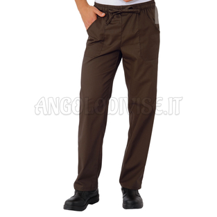 ISACCO PANTALACCIO CACAO 65% POLYESTER  35% COTTON